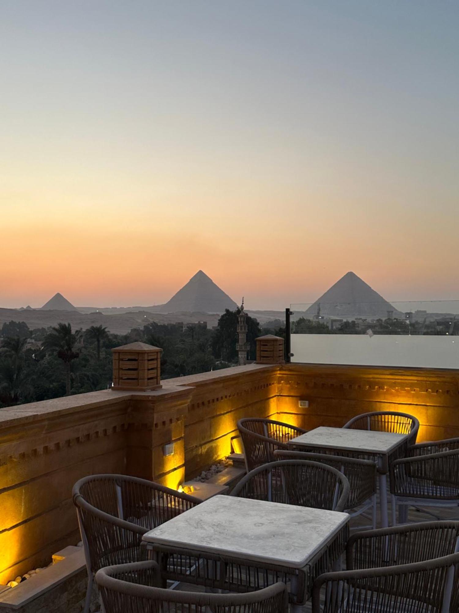 Taj Pyramids View Inn Kafrat al Jabal Экстерьер фото