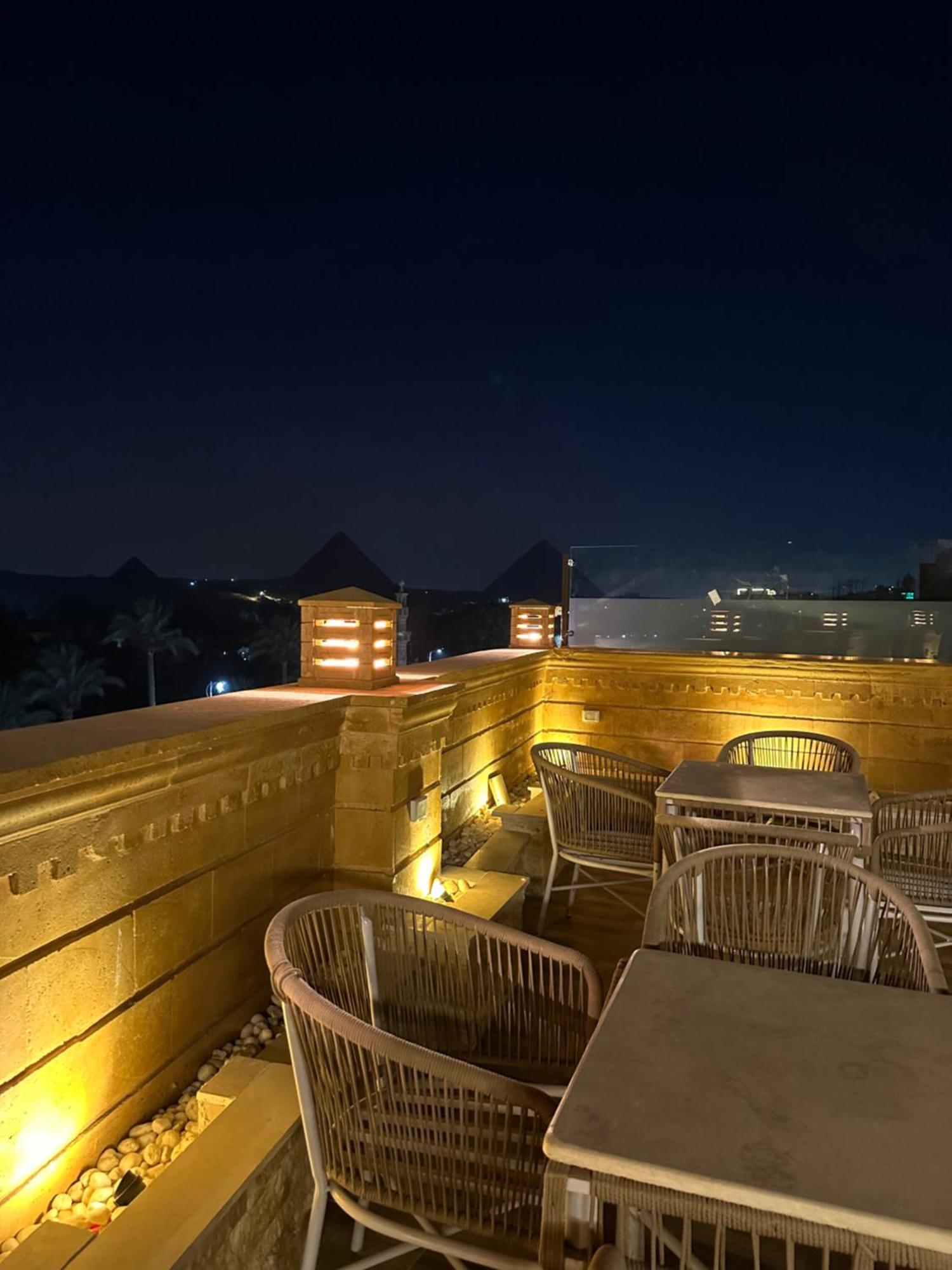 Taj Pyramids View Inn Kafrat al Jabal Экстерьер фото
