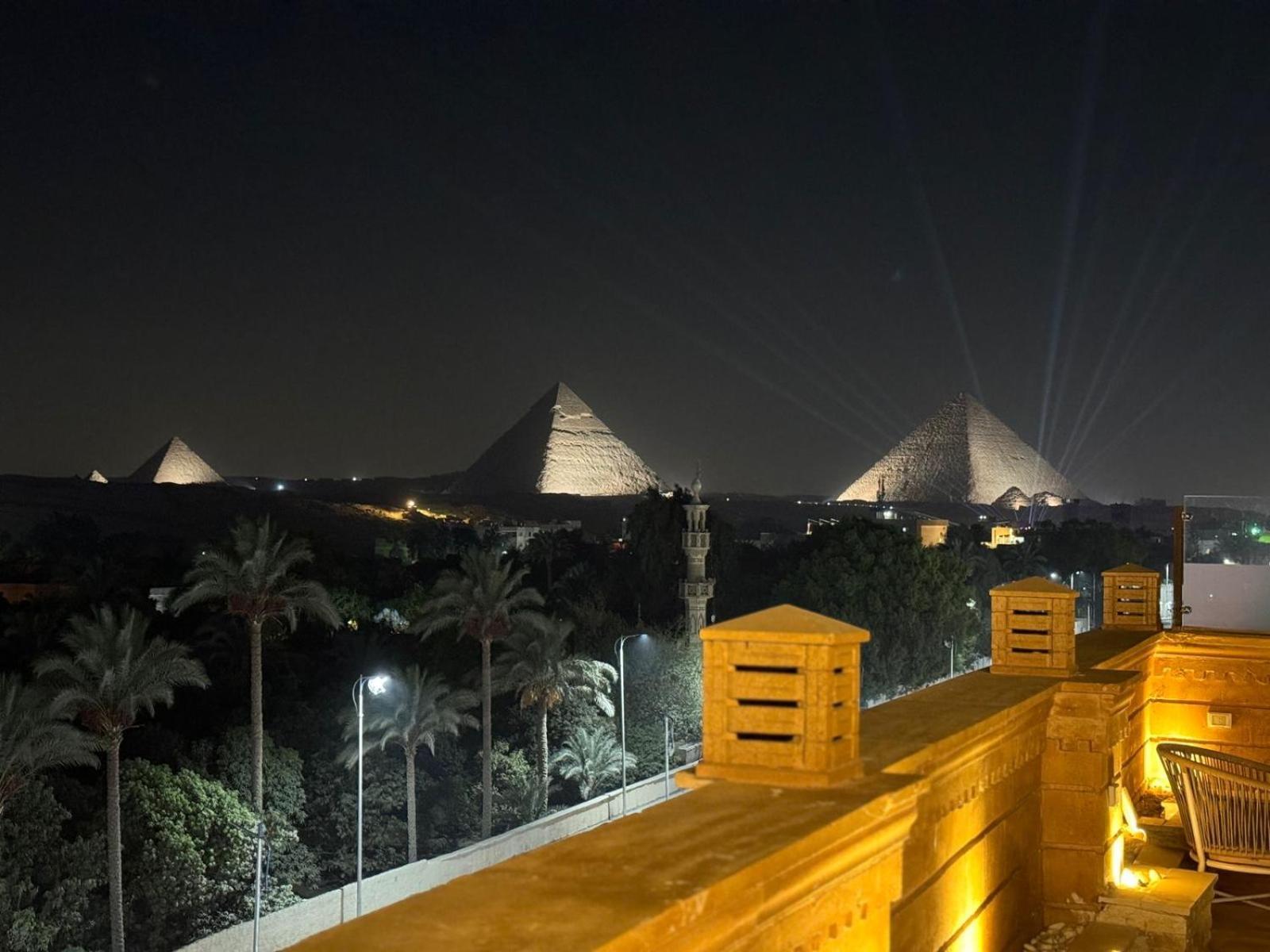 Taj Pyramids View Inn Kafrat al Jabal Экстерьер фото
