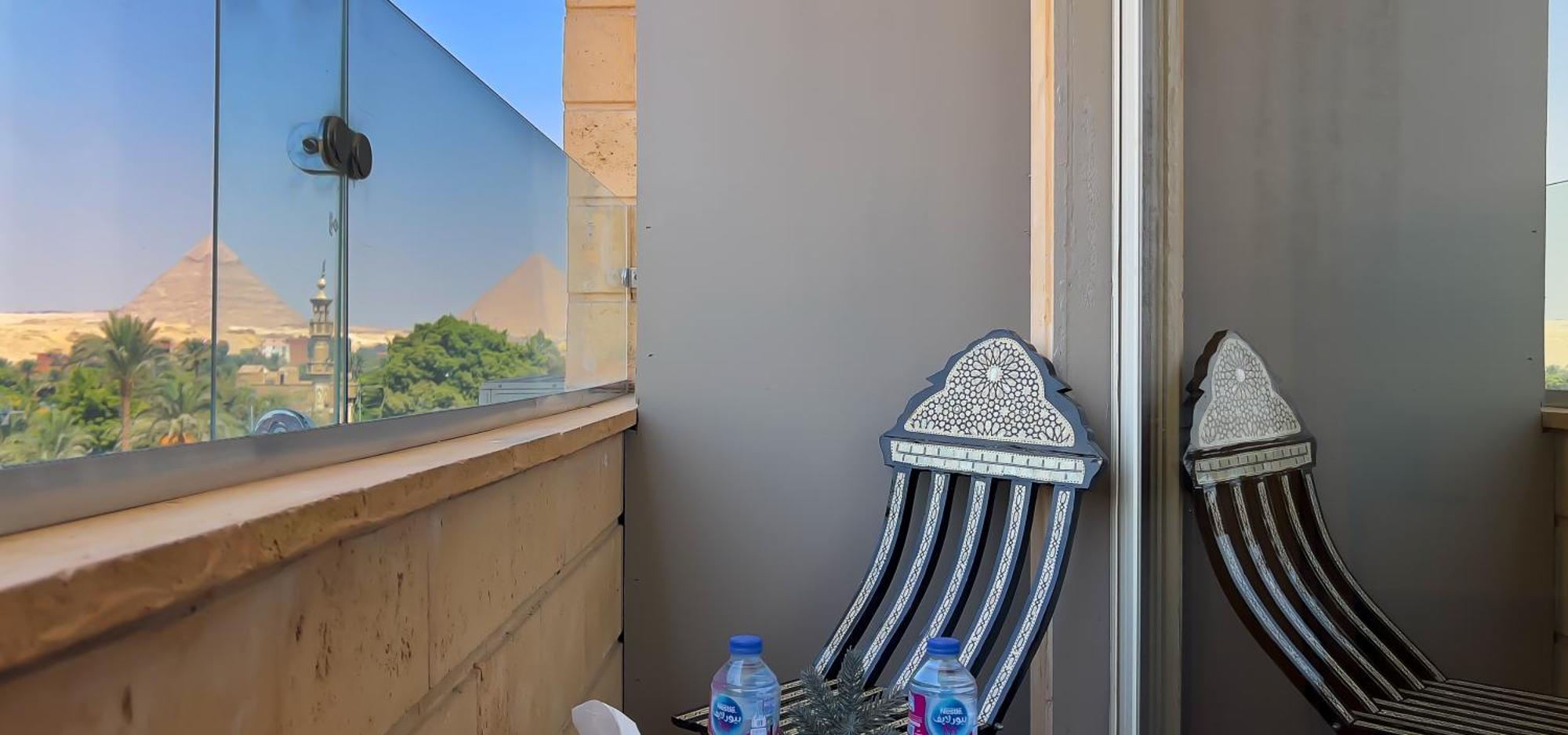 Taj Pyramids View Inn Kafrat al Jabal Экстерьер фото