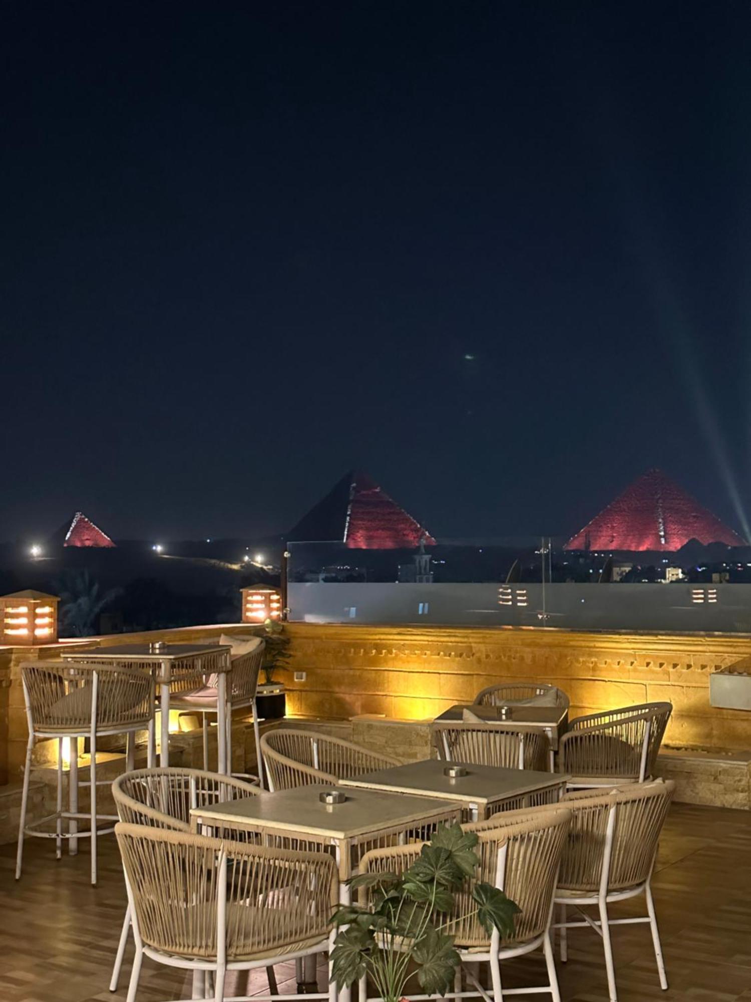 Taj Pyramids View Inn Kafrat al Jabal Экстерьер фото