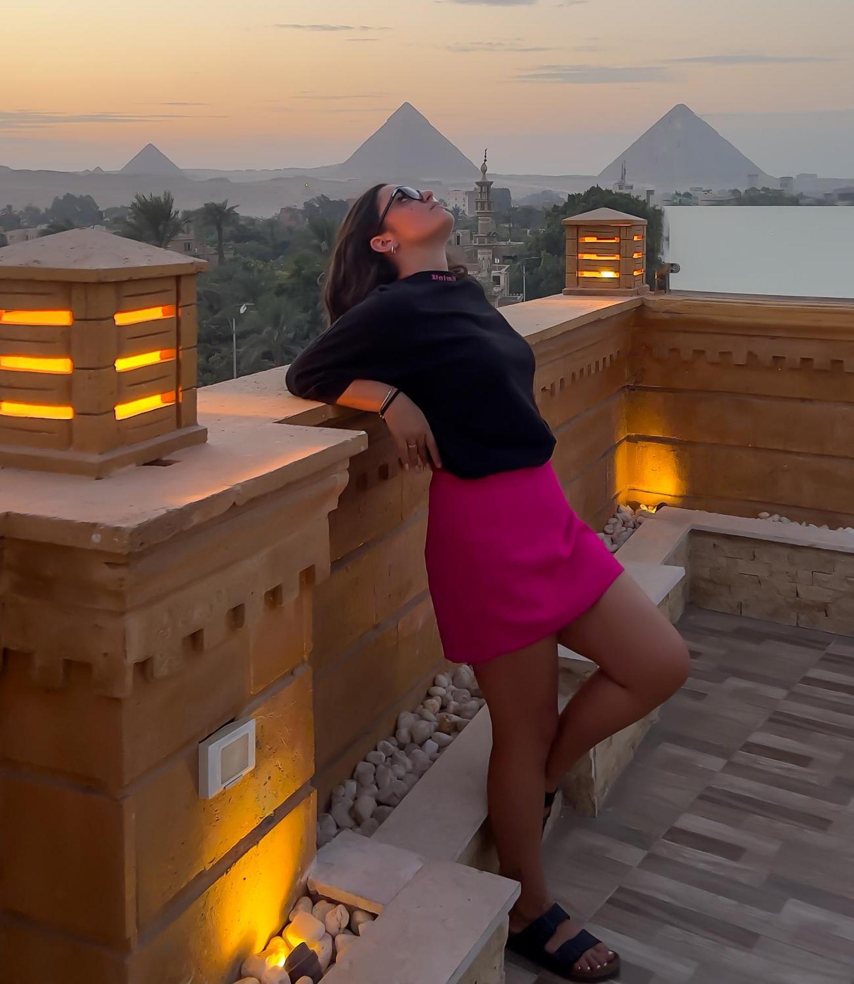 Taj Pyramids View Inn Kafrat al Jabal Экстерьер фото