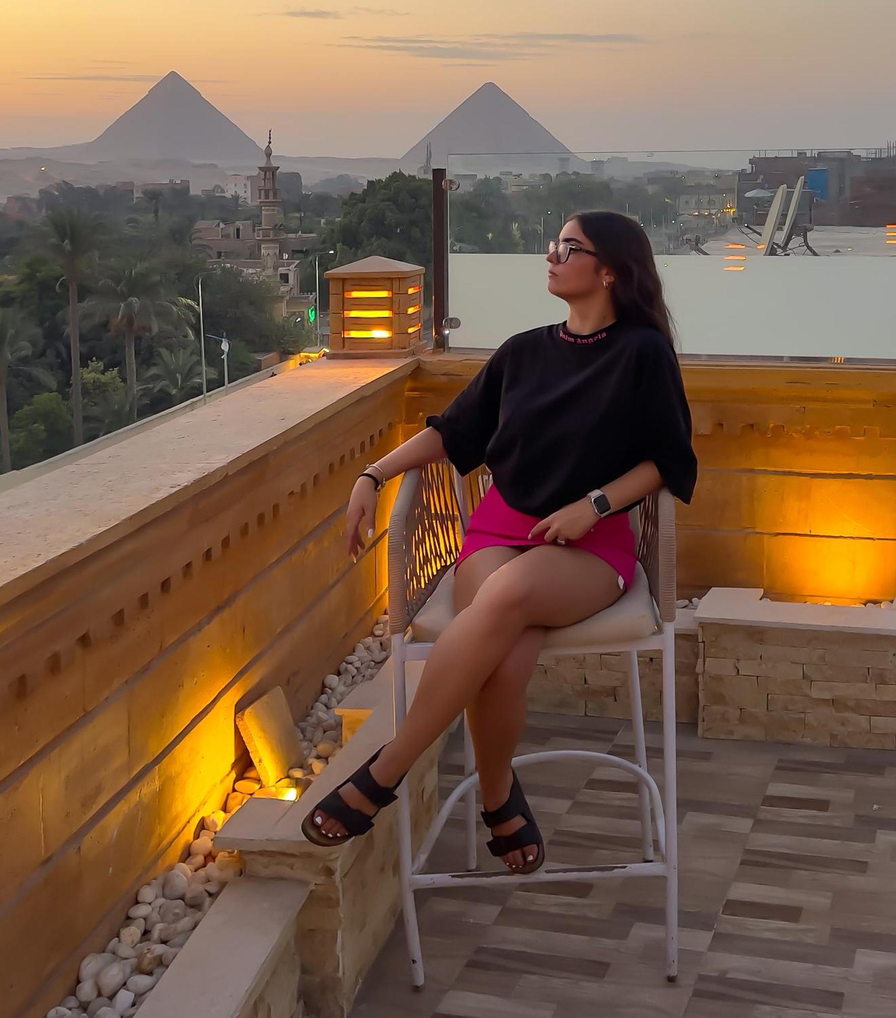 Taj Pyramids View Inn Kafrat al Jabal Экстерьер фото