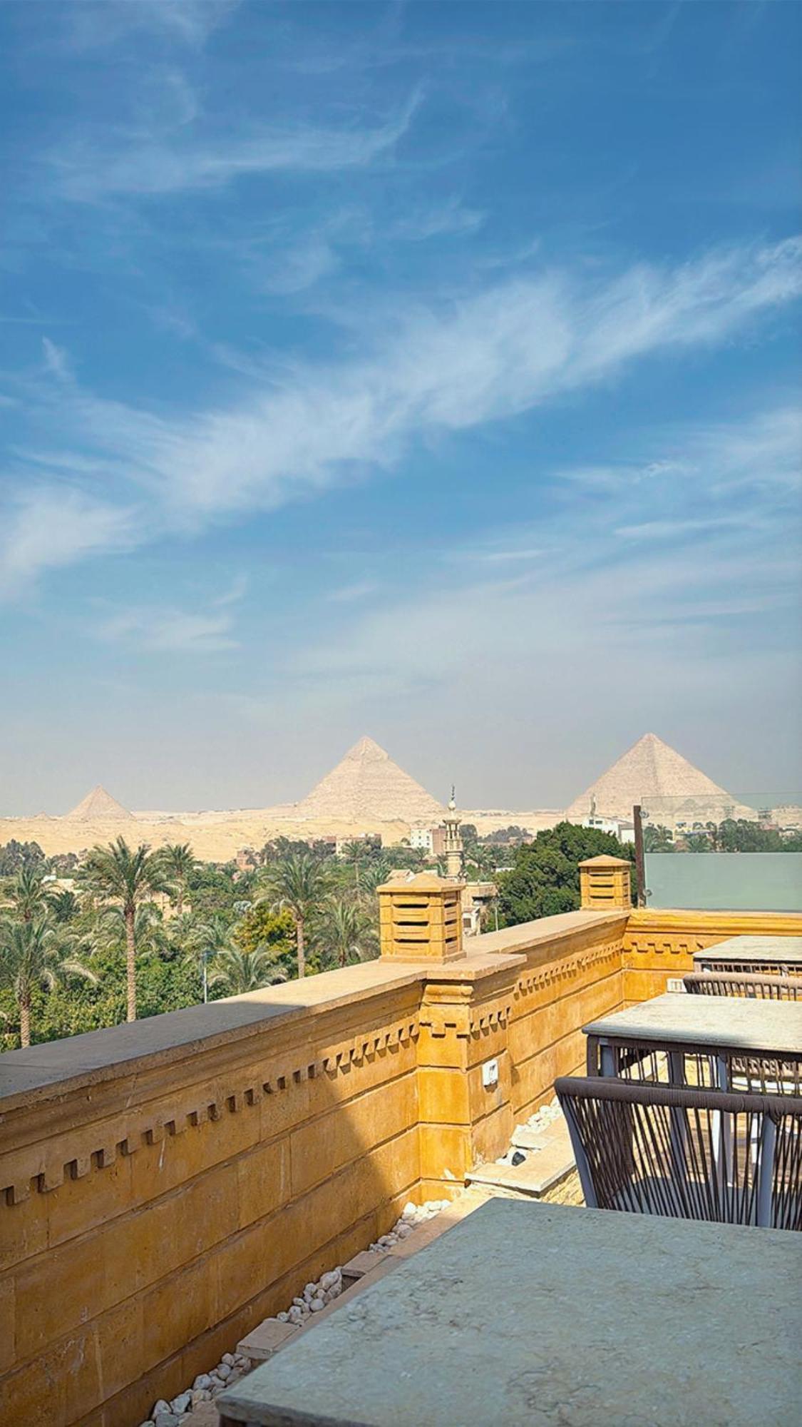 Taj Pyramids View Inn Kafrat al Jabal Экстерьер фото