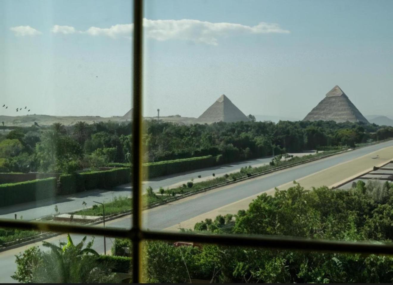 Taj Pyramids View Inn Kafrat al Jabal Экстерьер фото