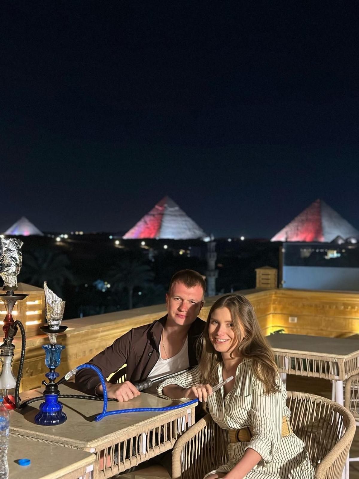 Taj Pyramids View Inn Kafrat al Jabal Экстерьер фото